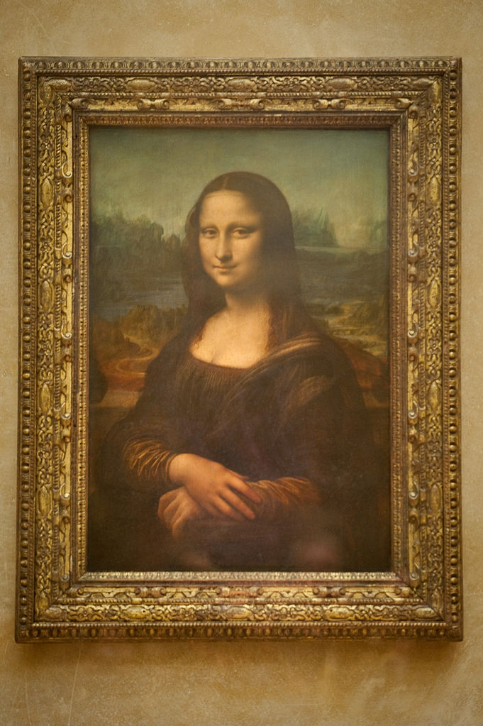 Photograph of the Mona Lisa